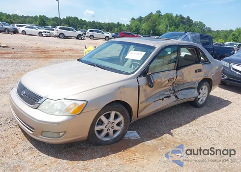 2001 Toyota Avalon Xls z USA, uszkodzony, nr VIN 4T1BF28B51U151222